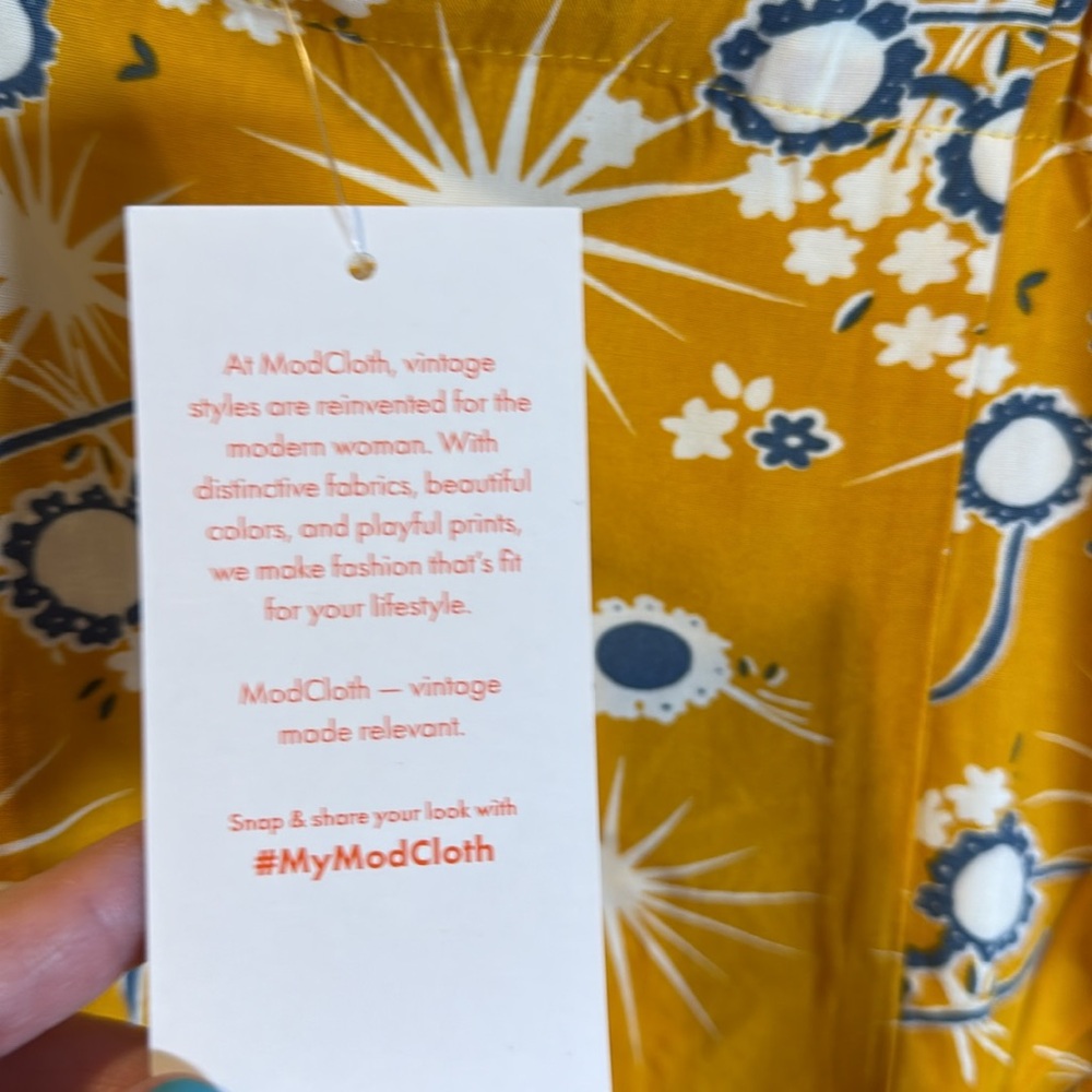*NWT* Modcloth On Cloud Nineties Shift Dress - Picture 8 of 9